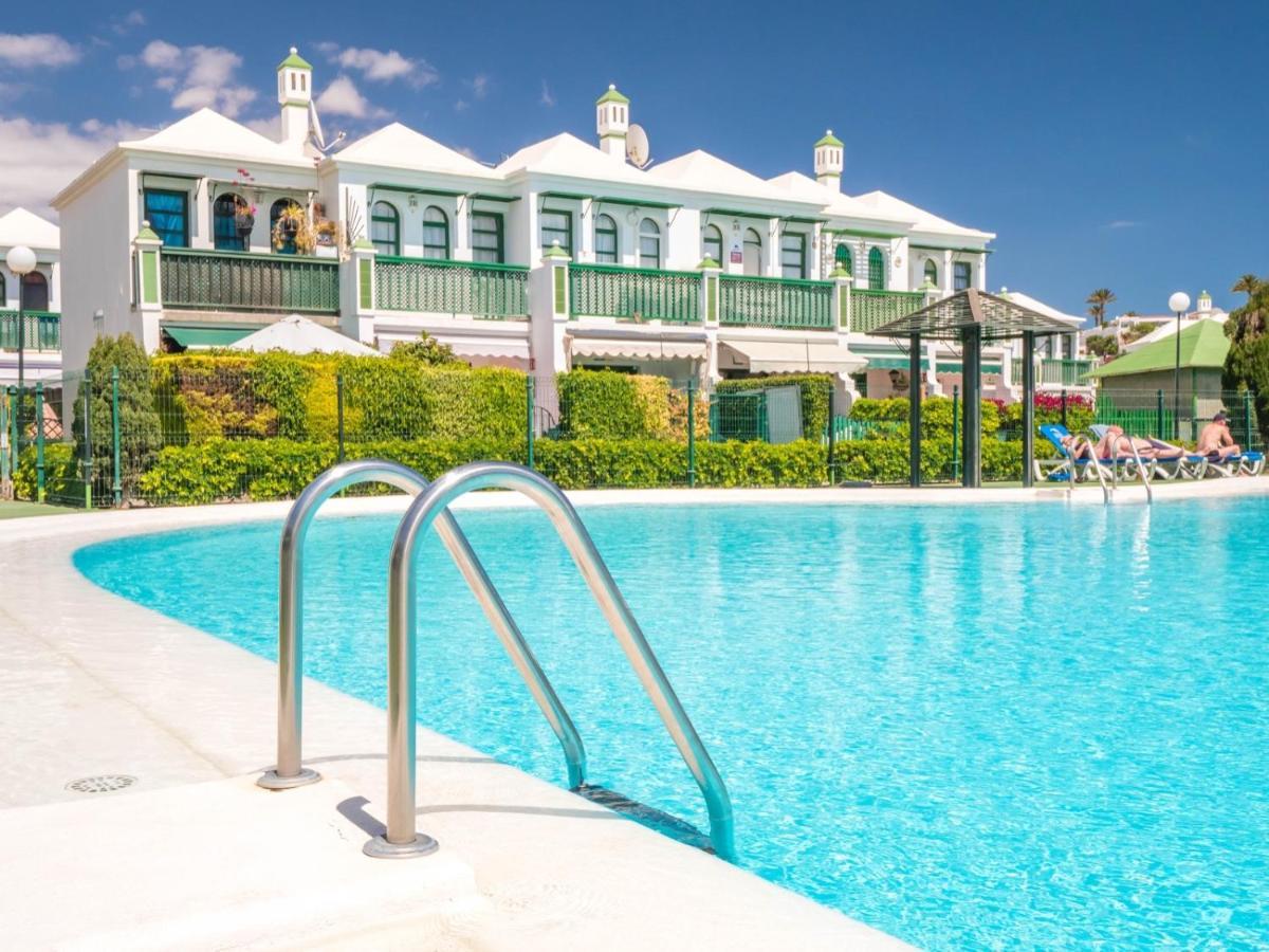 Apartamento Maspalomas Duna Flor Verde ลาสปัลมาส เด กรานคานาเรีย ภายนอก รูปภาพ